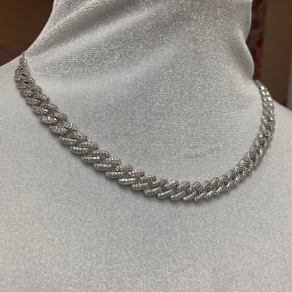 Silver necklace